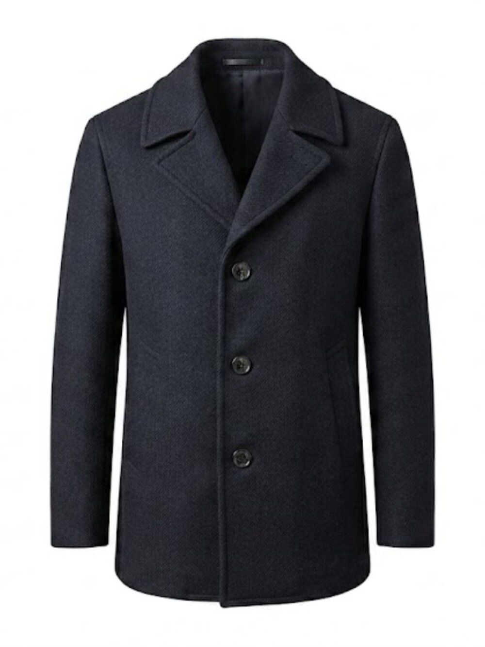 Studio Design Par Hilary Radley Wool Car Coat Jacket Size M